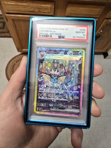 PSA 10 Vaporeon ex SAR 205/187 Terastal Festival sv8a 2024 PSA 10 Vaporeon ex SAR 205/187 Terastal Festival sv8a 2024