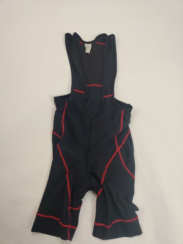 Scattante Men’s Pro Team Bib Shorts - LARGE  Regular Usa Made Black