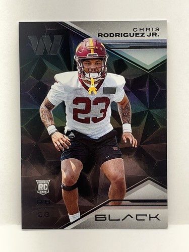 2023 Panini Black Chris Rodriguez Jr. #120