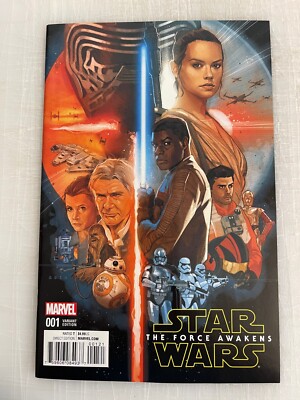 STAR WARS THE FORCE AWAKENS ADAPTATION 1 NOTO VARIANT 1:25 MARVEL COMICS 2017 NM