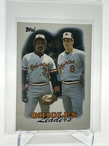 1988 Topps Orioles Leaders Baseball Card #51 Mint FREE
