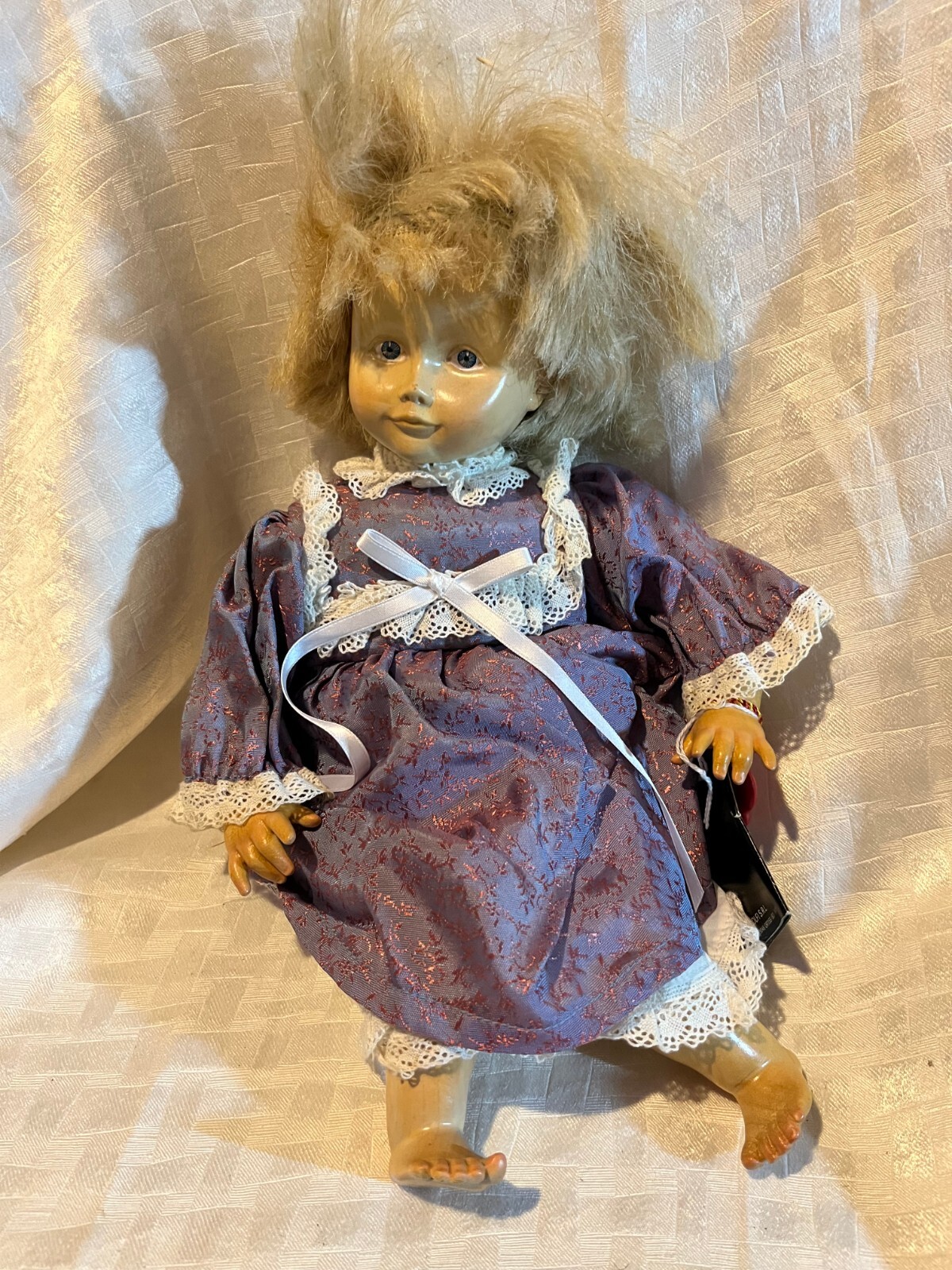 Original Wooden Doll 1986 Dolfi Made In Italy 14