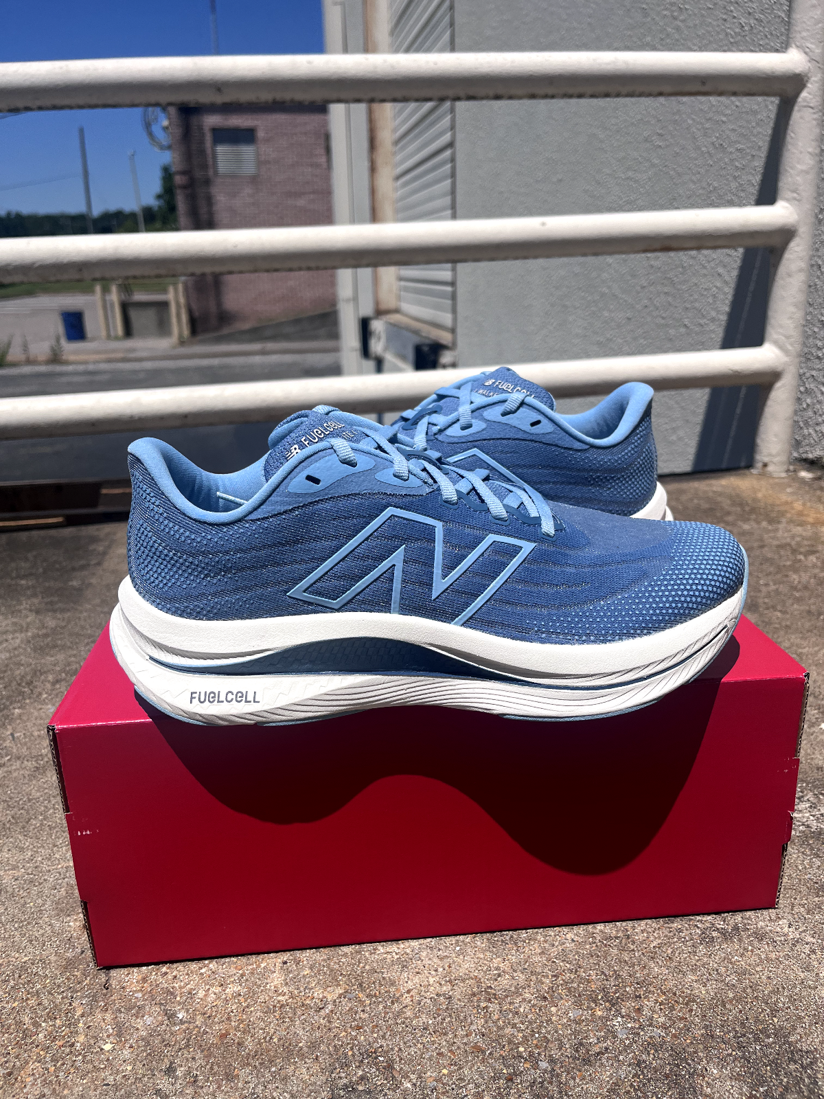 Women's New Balance FuelCell Walker Elite Light blue Size 8