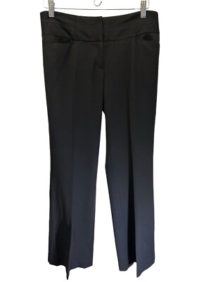 Express Editor Pants Womens Size 6 Short Black Barely Boot Stretch Ladies Casual