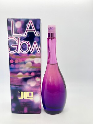 L.A. Glow By JLO For Women 3.4oz EDT Unsealed box