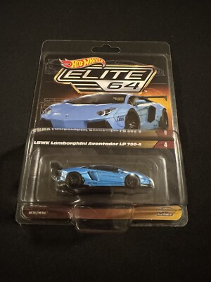 Hot Wheels Elite 64 LBWK Lamborghini Aventador LP700-4 Liberty Walk Widebody