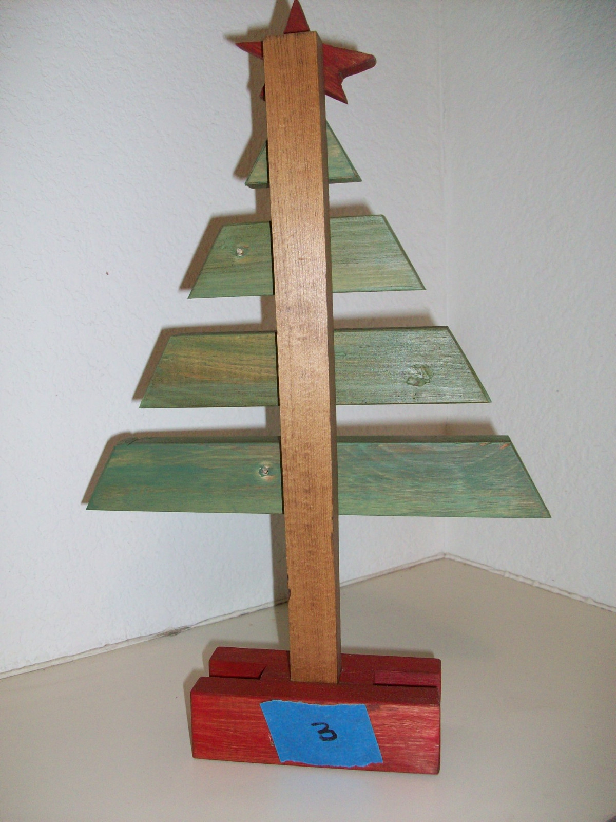 Christmas Tree Collection Handcrafted Handmade wooden Rustic Holiday Decor