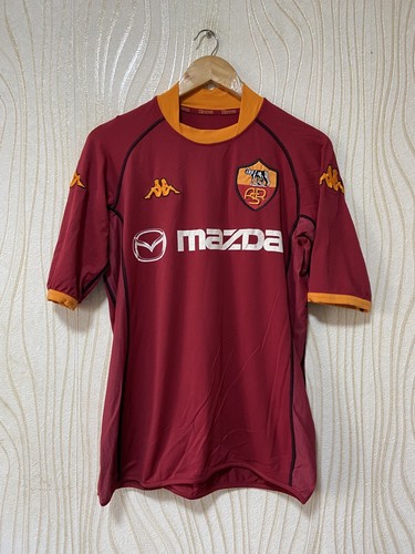 ROMA 2002 2003 HOME FOOTBALL SHIRT SOCCER JERSEY KAPPA sz XL ROMA 2002 2003 HOME FOOTBALL SHIRT SOCCER JERSEY KAPPA sz XL