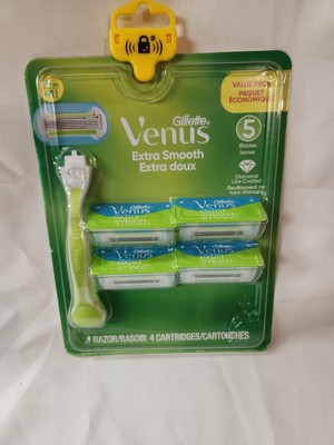 Gillette Venus Extra Smooth Razor With 4 Cartridges #249