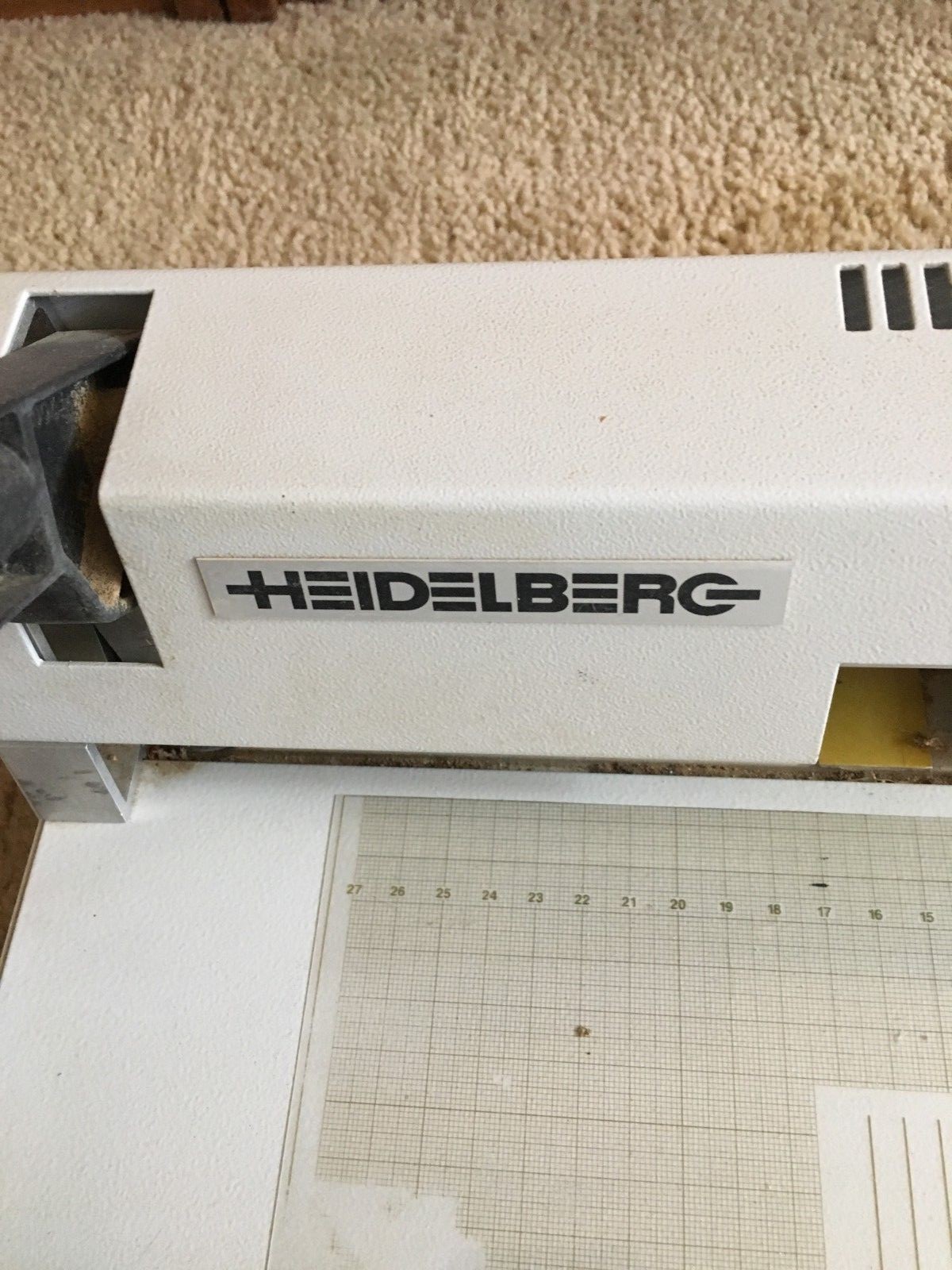 Heidelberg QM46 plate punch (NELA Bruder Neumeister GmbH, Germany)