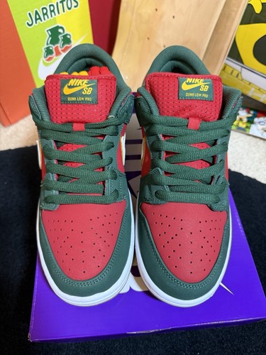NIKE SB DUNK LOW SEATTLE SONICS SKATE NEW RARE DS AUTHENTIC