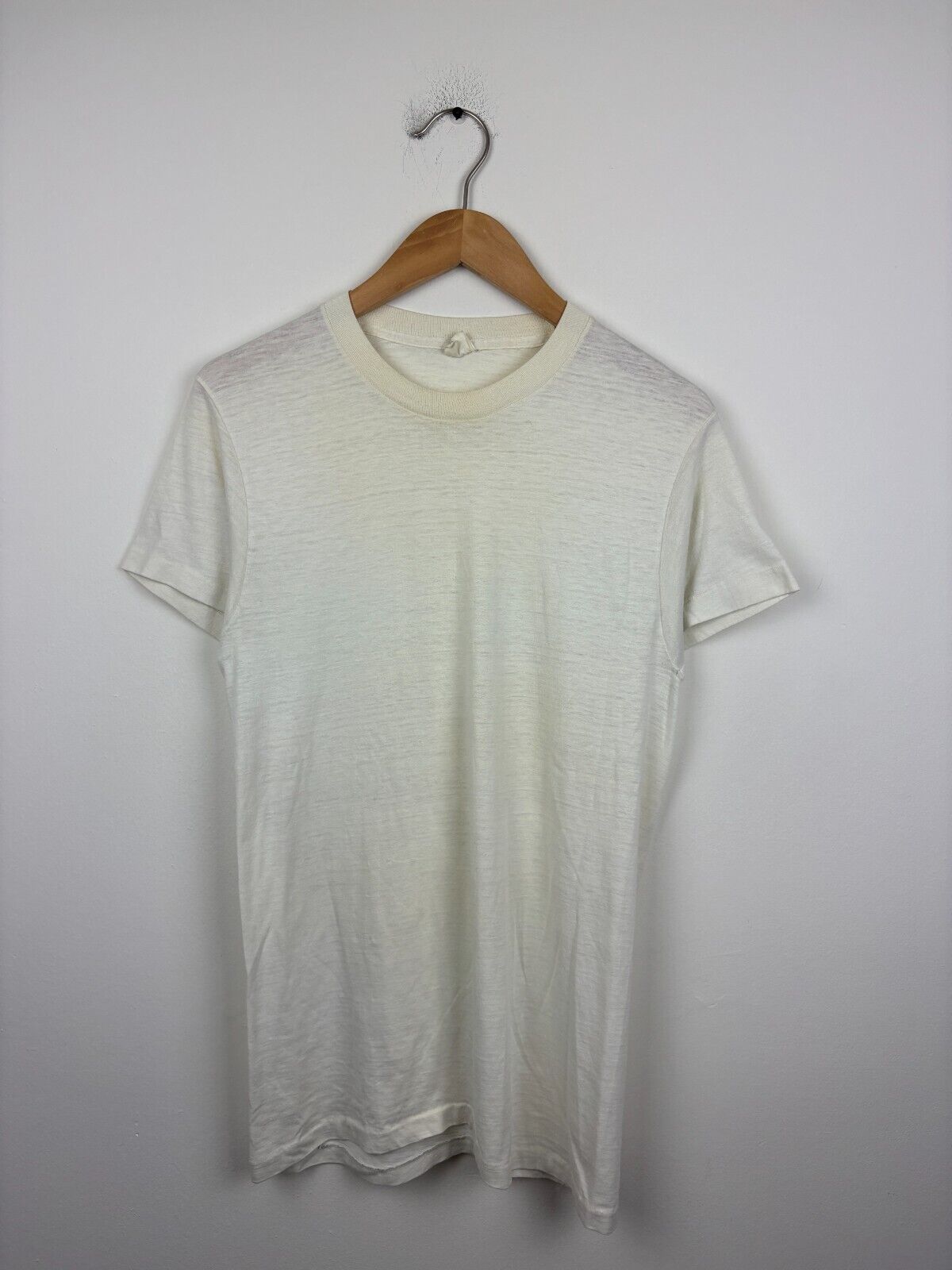 Vintage 1950s Penney's TownCraft Blank White T Shirt / True Vintage 1950s Penney's TownCraft Blank White T Shirt / True