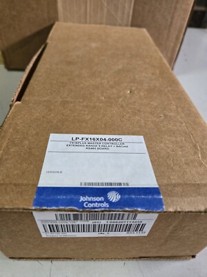 *New in Box* Johnson Controls LP-FX16X04-000C FX Master Controller 