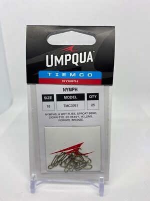 Umpqua Tiemco NYMPH Hooks Pick size TMC3761 TMC2457 TMC2487 TMC200R TMC5263