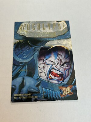 1995 FLEER ULTRA X-MEN APOCALYPSE HUNTERS & STALKERS #1 