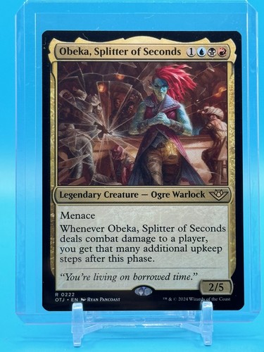 1x Obeka, Splitter of Seconds, Extended Art, Outlaws of