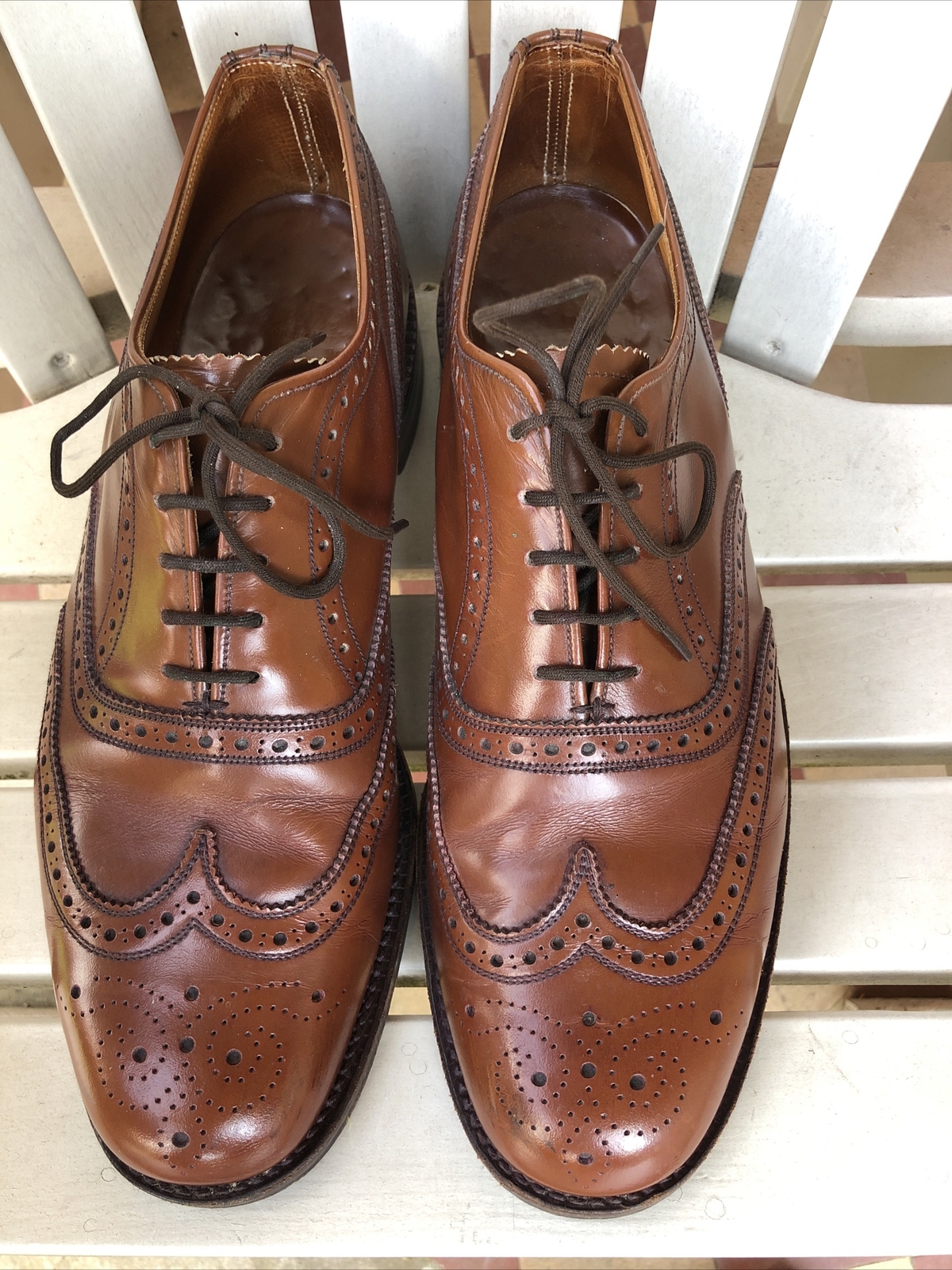 Туфли JOSEPH CHEANEY BROGUES BROWN 