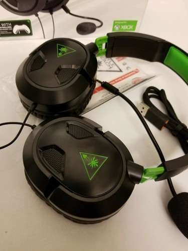 Turtle Beach Ear Force Recon 50X Stereo Gaming Headset Headphones Xbox One Black