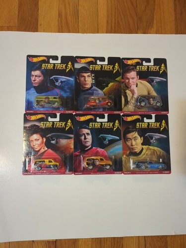 Pop Culture Star Trek 50th Anniversary Complete Set Of 6