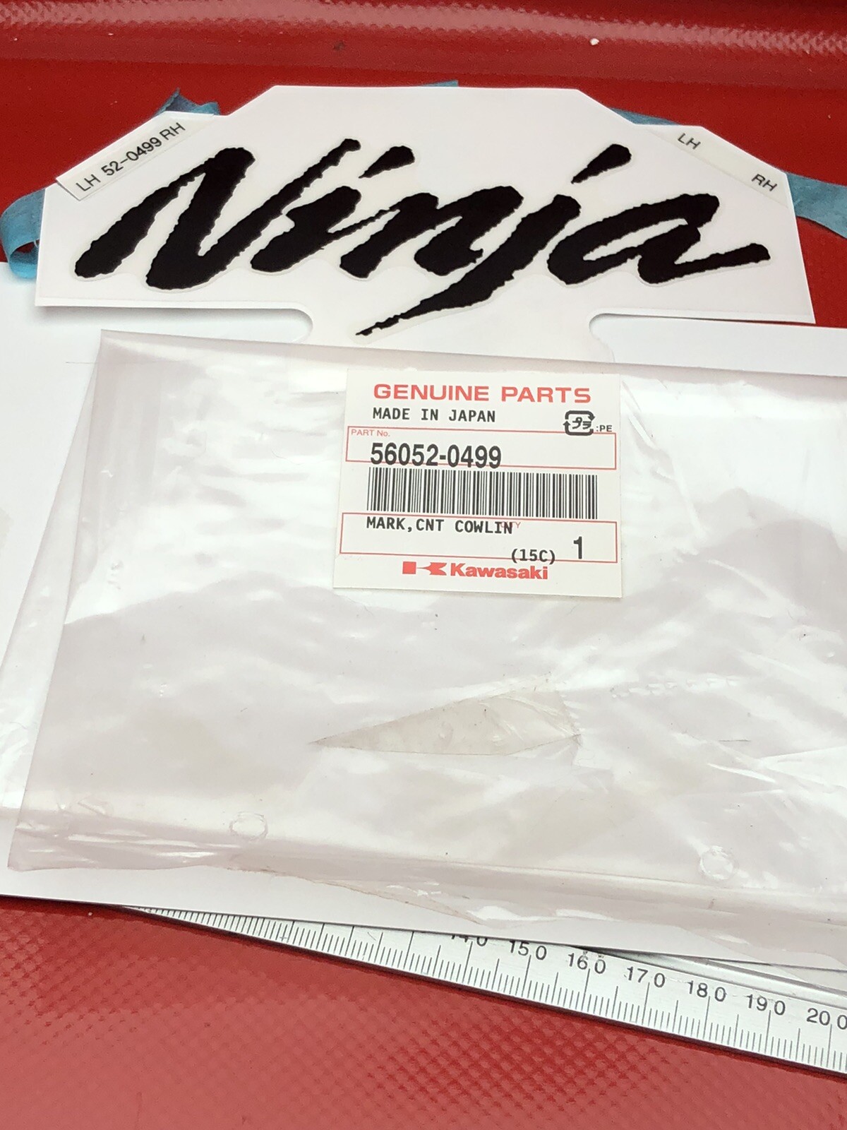 05-06 ZX-6RR ZX600 ZX-6R ZX636 New Genuine Kawasaki NINJA 05-06 ZX-6RR ZX600 ZX-6R ZX636 New Genuine Kawasaki NINJA