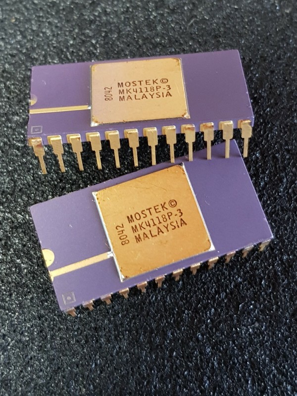Mk4118p-3 || Mostek || New & Original || Ceramic-Dil 24pins