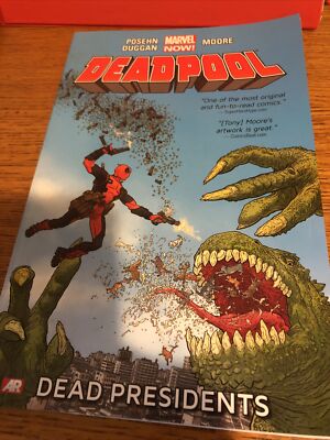 Deadpool Comic Book Dead Presidents Marvel  Comic Book 