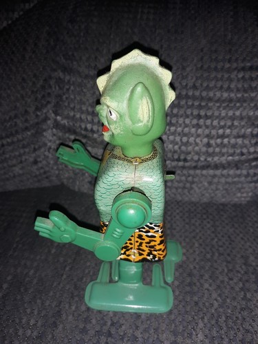 Vintage SON OF GARLOO Tin Toy by MARX Original Clockwork 1960s Working Works