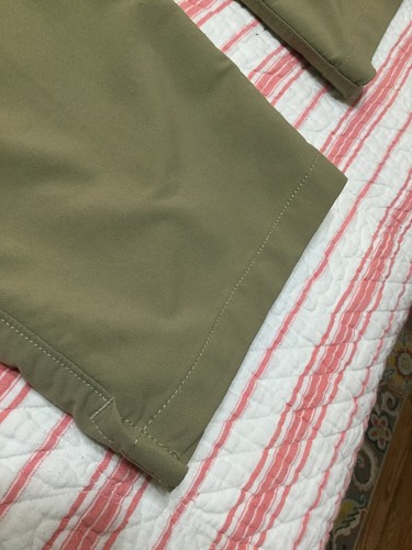 Under Armour Mens Match Play Vented Golf Pants 36x32 # 1248089 Khaki
