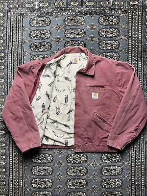Vtg Carhartt Detroit Redwood Union Worker Lined 1994 Jacket Vtg Carhartt Detroit Redwood Union Worker Lined 1994 Jacket