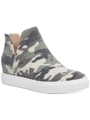 

STEVE MADDEN Женские Зеленые Спортивные Кроссовки на Танкетке Georgie Round Toe, Зеленый, GEOR07S1