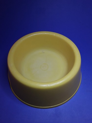 Vintage 1970's KENT PET FOODS farm feeds Plastic Dog Bowl Food Dish