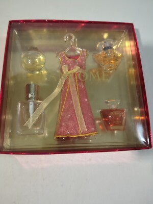 Lancome Paris Perfume Gift Set Tresor Poeme Miracle Attraction New in Box