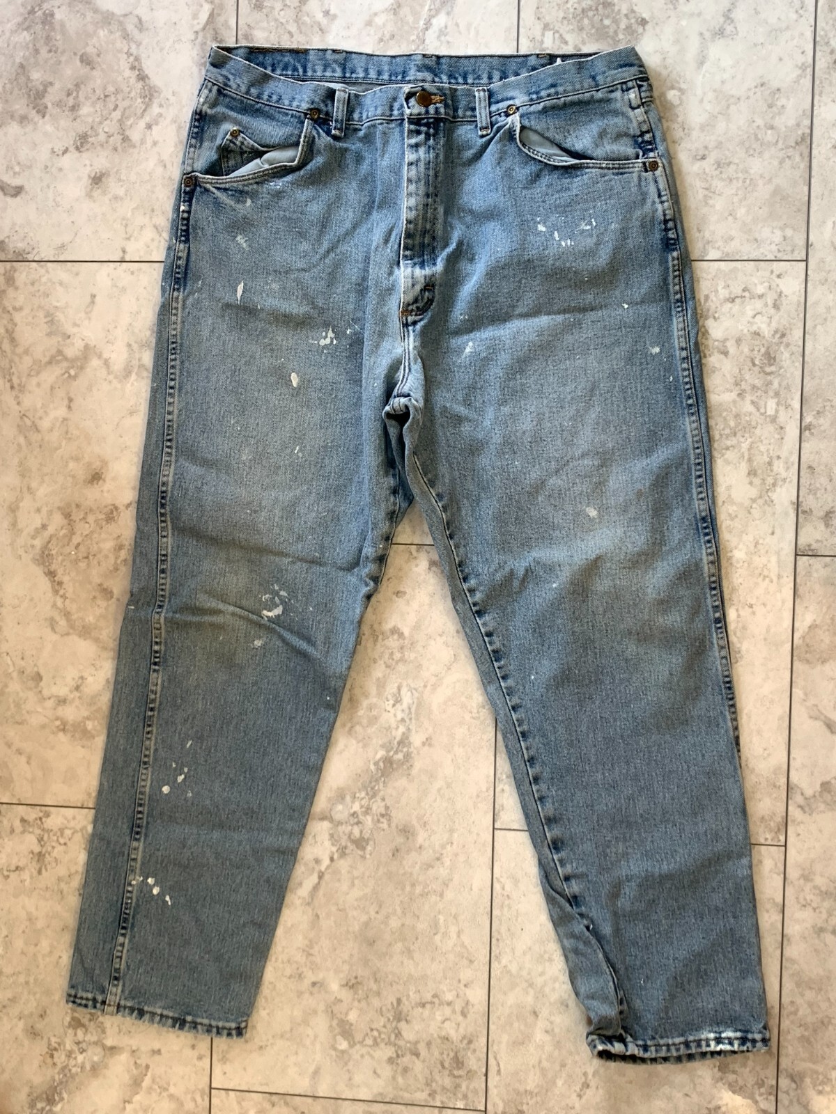 Vintage Wrangler Rugged Wear Mens Work Jeans 40 x 32 Vintage Wrangler Rugged Wear Mens Work Jeans 40 x 32