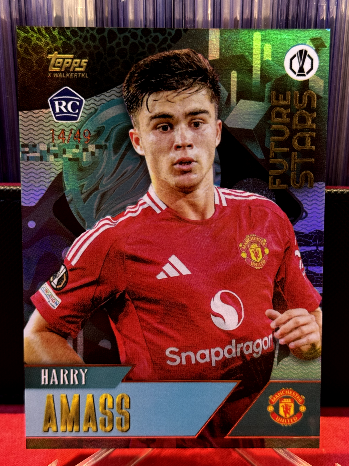 2024-25 Topps UCC Gold Harry Amass #14/49 Future Stars