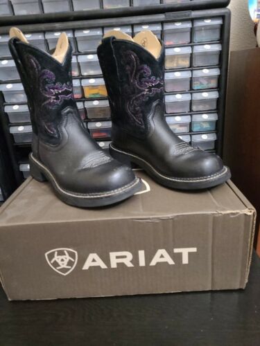 Ariat Ladies Fatbaby® II Black Round Toe Boots 10004729 wom