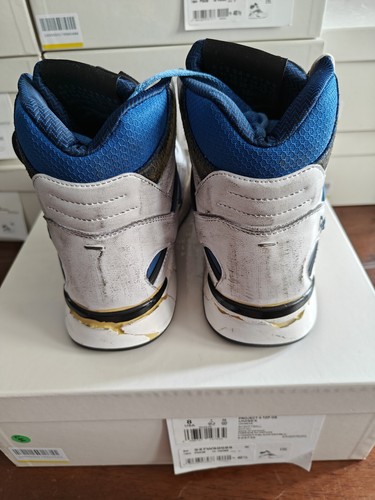 Pre-owned Reebok Maison Margiela Pump Tz Twilight Zone Deadstock White Blue Aged Fz5735