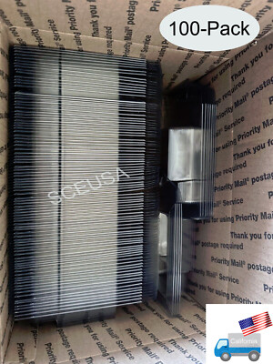 New 100pcs Lot 4'' x 6'' Clear Plastic Hanging Display Clamshell Retail Packaging