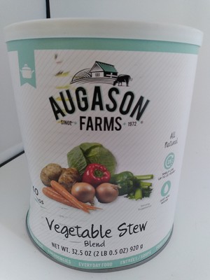 Augason Farms Vegetable Stew Blend 2 lbs 0.5 oz No. 10 Can 