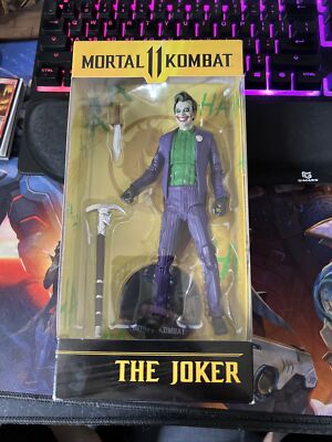 McFarlane Toys Mortal Kombat The Joker 7'' Action Figure with Accessory New 2021
