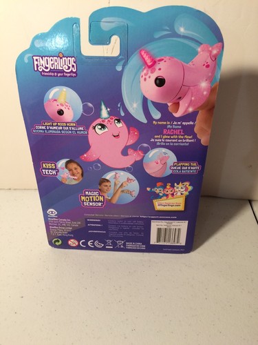 Fingerlings Baby Narwhal Rachel Light Mood Horn Flapping Tail