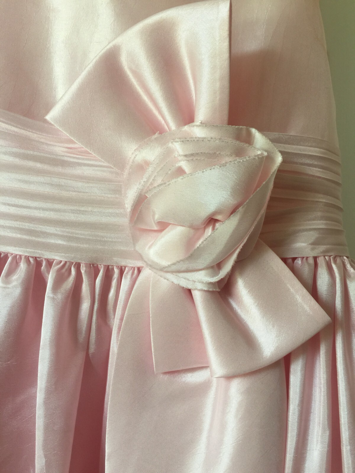 Gorgeous pink with flowers & tulle Easter/Flower Girl Bonnie Jean Dress Size 10