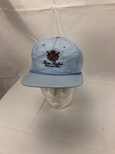 Vintage Boca Raton Resort and Club Golf Hat  Rare Made In USA Texace Brand