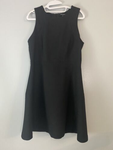 Tara Jarmon Paris Black Short Fit And Flare Dress Size EU 42 Tara Jarmon Paris Black Short Fit And Flare Dress Size EU 42