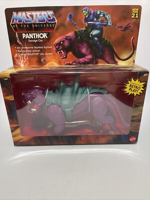 Masters of the Universe Panthor Panther Savage Cat Mattel Mint NIB GVN48 Figure