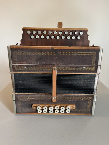HOHNER アコーディオン ヴィンテージ　ケース付 Vintage Hohner Accordion In Original Case. Serial#85280