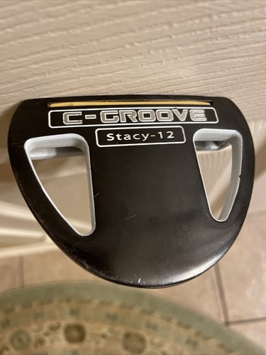Yes! C-Groove Stacy-12 Center Shaft Mallet Putter RH Steel Flex 35''