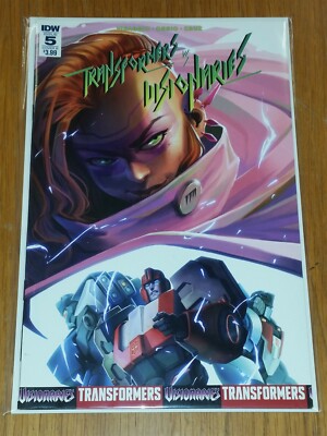TRANSFORMERS VS VISIONARIES #5 COVER B VARIANT NM+ 9.6 OR BETTER APRIL 2018 IDW