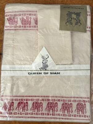 Set Of Four Placemats And Napkins Thai Cotton