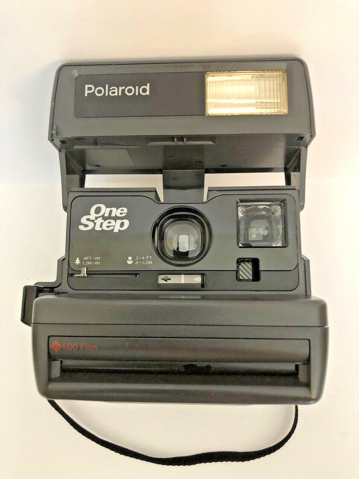 Polaroid One Step Close Up 600 Instant Film Camera Black vintage