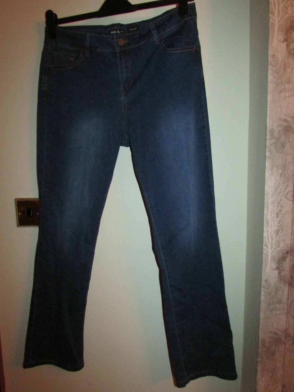 Джинсы Ladies blue denim straight jeans 